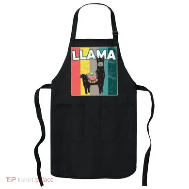 Llama Retro Apron