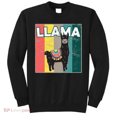 Llama Retro Sweatshirt