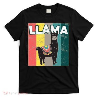 Llama Retro T-Shirt