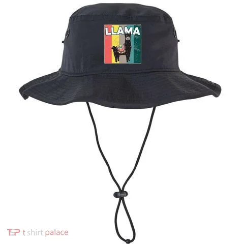 Llama Retro Bucket Hat in the selected color
