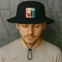 Llama Retro Bucket Hat thumb 2