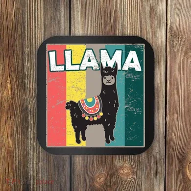 Llama Retro Coaster