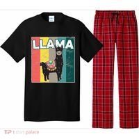 Llama Retro Pajama Set thumb 0