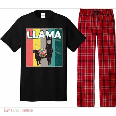 Llama Retro Pajama Set