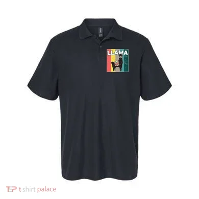 Llama Retro Polo