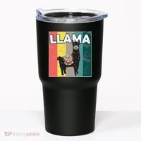 Llama Retro Tumbler thumb 0