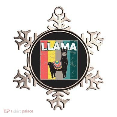 Llama Retro Ornament