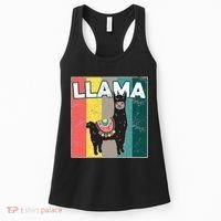 Llama Retro Women's Tank Top thumb 0