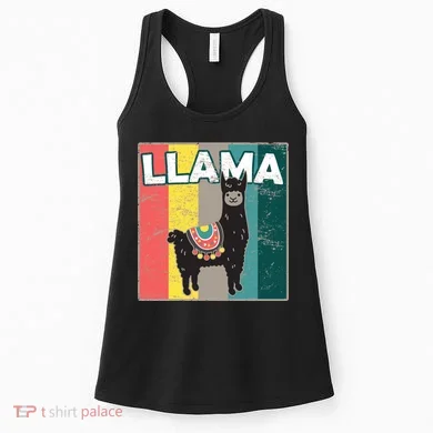 Llama Retro Women's Tank Top