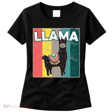 Llama Retro Women's T-Shirt