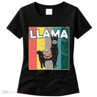 Llama Retro Women's T-Shirt thumb 0