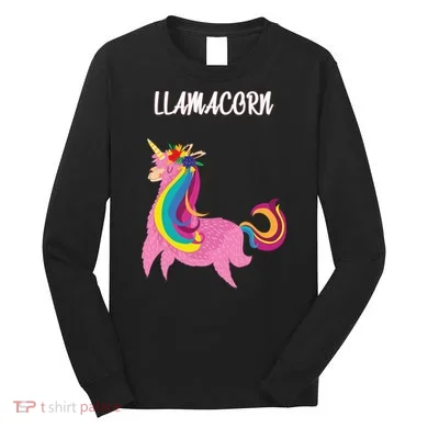 Llamacorn Long Sleeve Shirt
