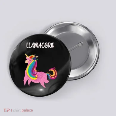 Llamacorn Button