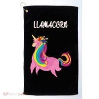 Llamacorn Golf Towel thumb 0