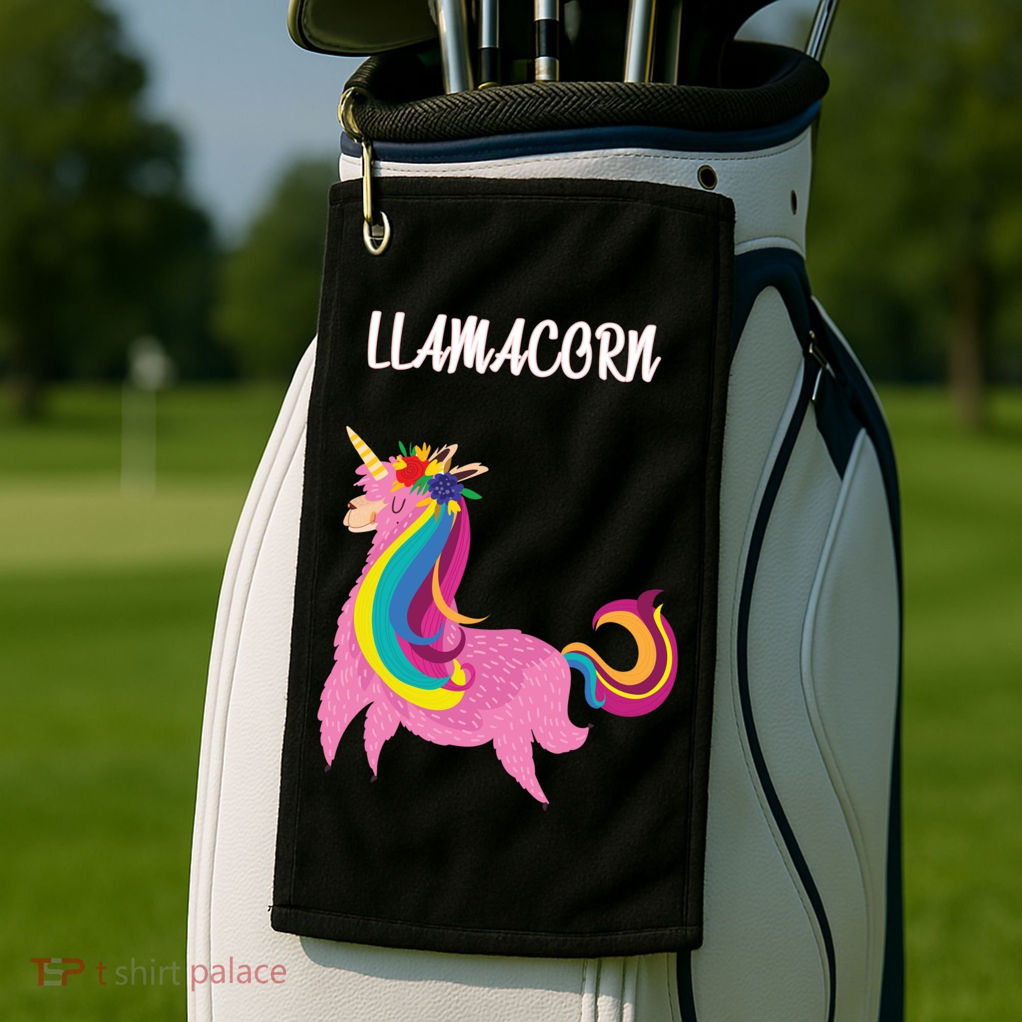 Llamacorn Golf Towel