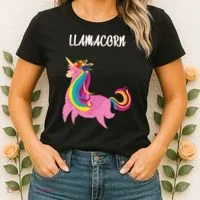 Llamacorn Women's T-Shirt thumb 2