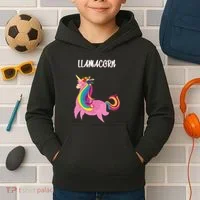 Llamacorn Kids Hoodie thumb 2