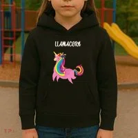 Llamacorn Kids Hoodie thumb 3