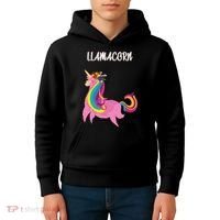 Llamacorn Kids Hoodie thumb 4