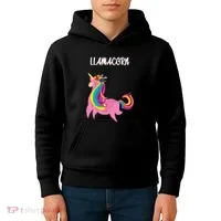 Llamacorn Kids Hoodie thumb 4
