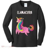 Llamacorn Kids Long Sleeve Shirt thumb 0