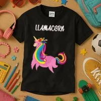 Llamacorn Kids T-Shirt thumb 3
