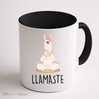 Llamaste Funny Lama Coffee Mug thumb 1
