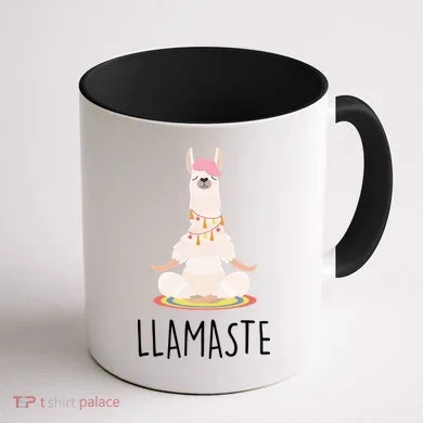 Llamaste Funny Lama Coffee Mug back