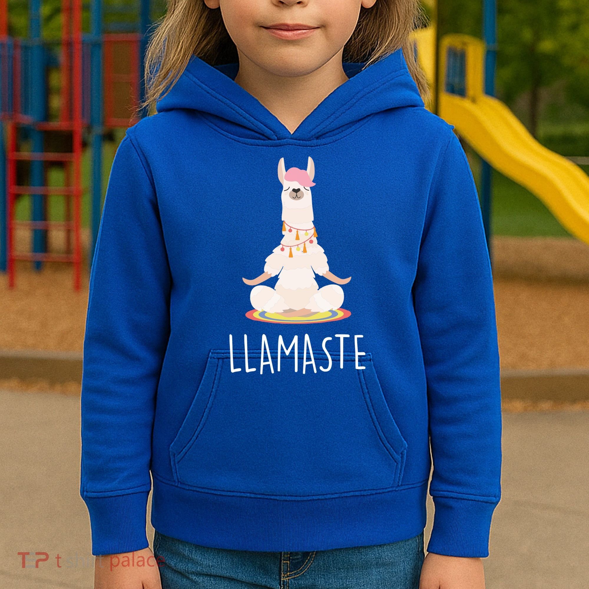 Llamaste Funny Lama Kids Hoodie