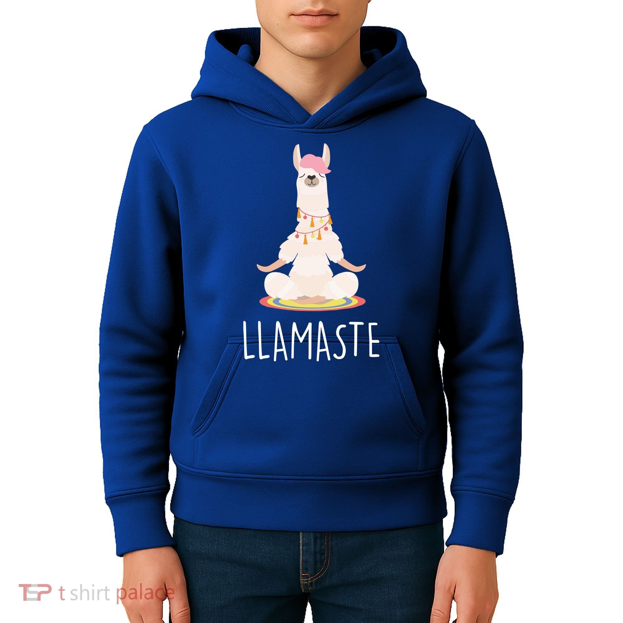 Llamaste Funny Lama Kids Hoodie