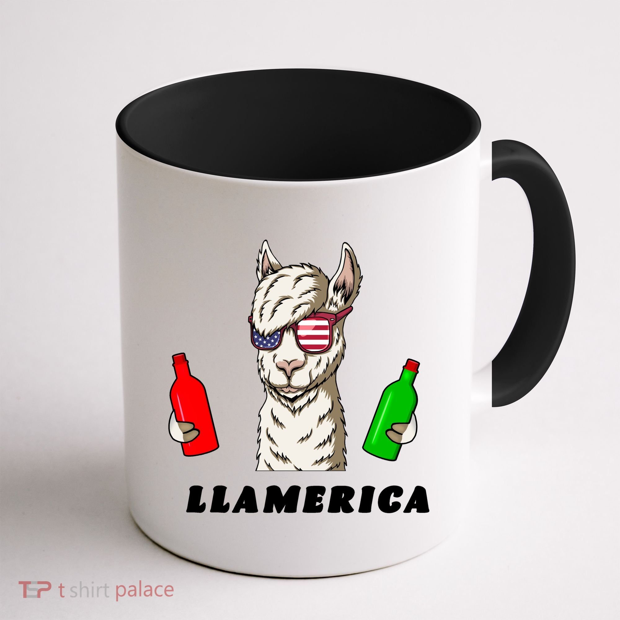 Llamerica Funny USA Coffee Mug