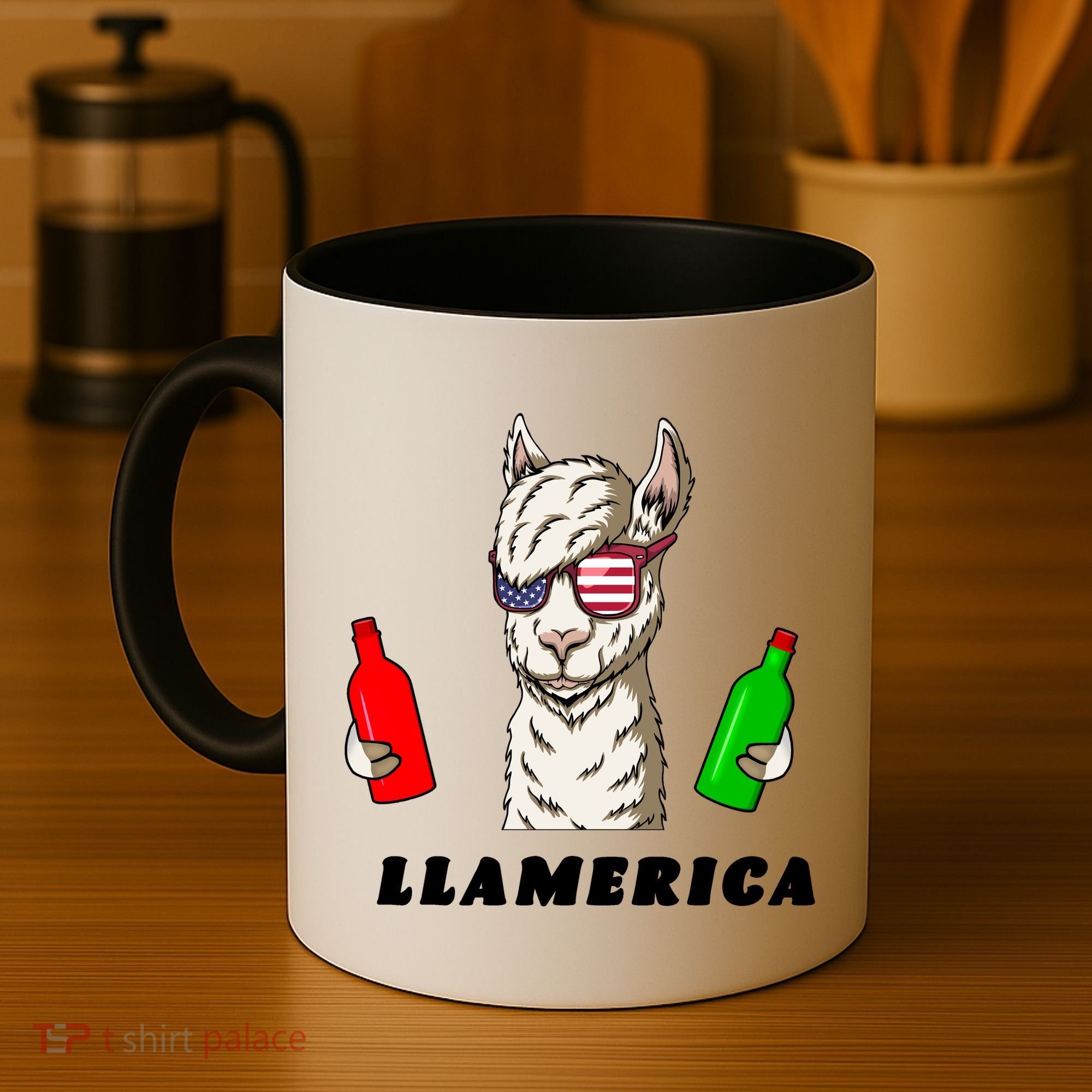 Llamerica Funny USA Coffee Mug