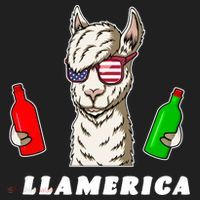 Llamerica Funny USA Tumbler thumb 3