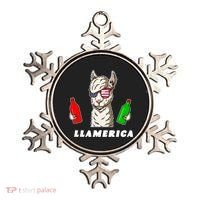 Llamerica Funny USA Ornament thumb 0