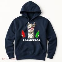 Llamerica Funny USA Hoodie thumb 0