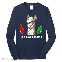 Llamerica Funny USA Long Sleeve Shirt thumb 0