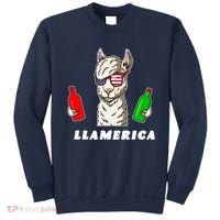 Llamerica Funny USA Sweatshirt thumb 0