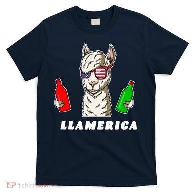 Llamerica Funny USA T-Shirt