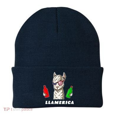 Llamerica Funny USA Beanie