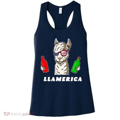 Llamerica Funny USA Women's Tank Top