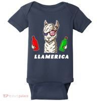 Llamerica Funny USA Baby Bodysuit thumb 0