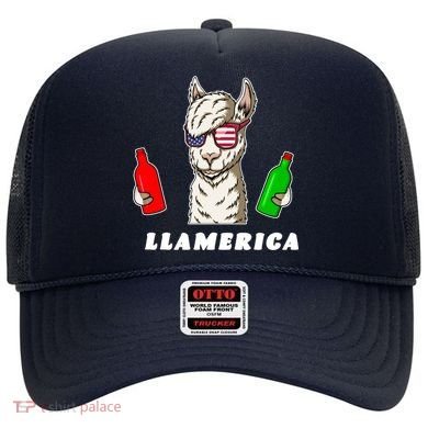 Llamerica Funny USA Hat