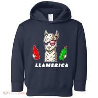 Llamerica Funny USA Toddler Hoodie thumb 0