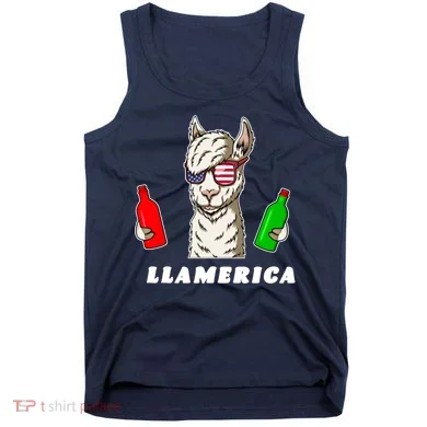 Llamerica Funny USA Tank Top