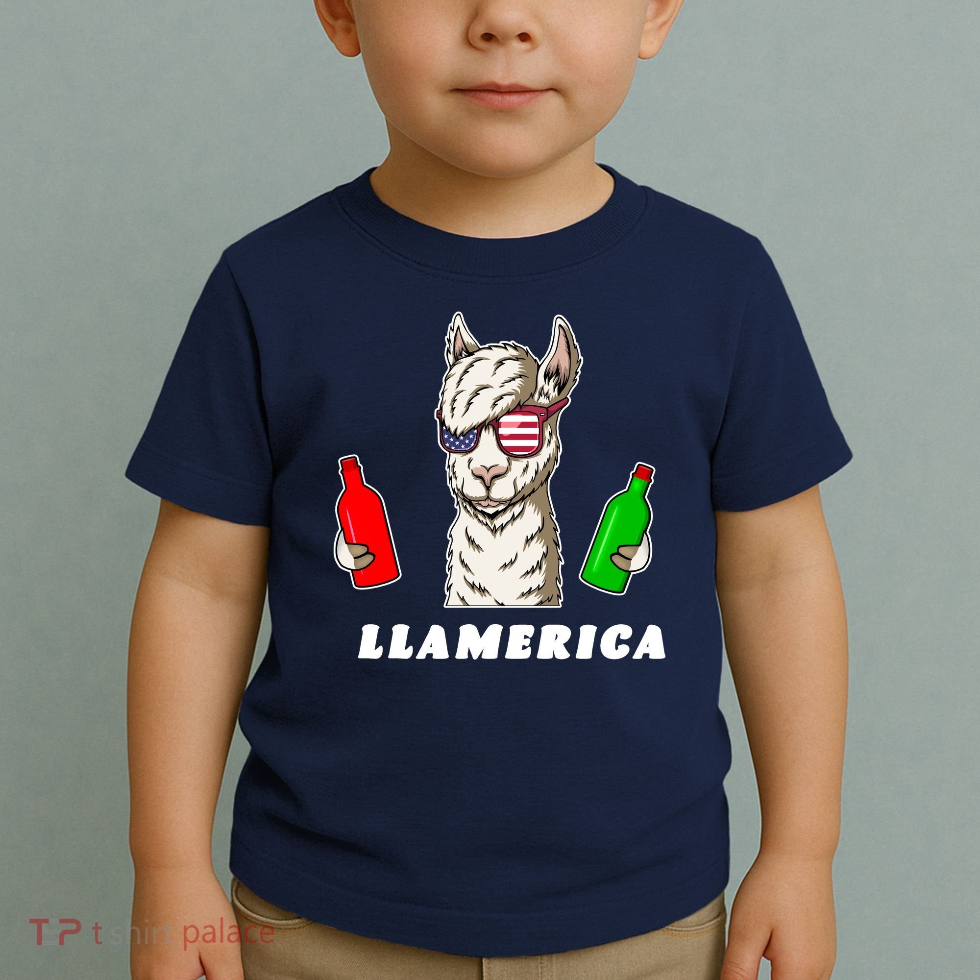 Llamerica Funny USA Toddler T-Shirt