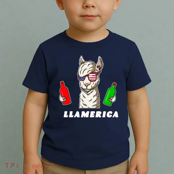 Llamerica Funny USA Toddler T-Shirt