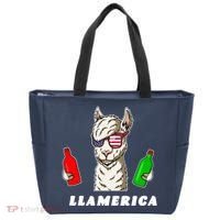 Llamerica Funny USA Tote Bag thumb 0