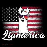Llamerica Merica Flag Coffee Mug thumb 5
