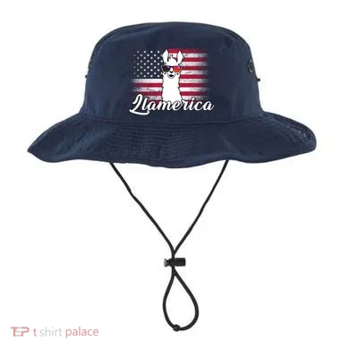 Llamerica Merica Flag Bucket Hat
