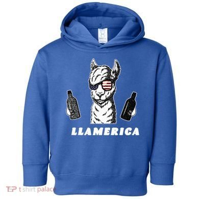 Llamerica Vintage Toddler Hoodie
